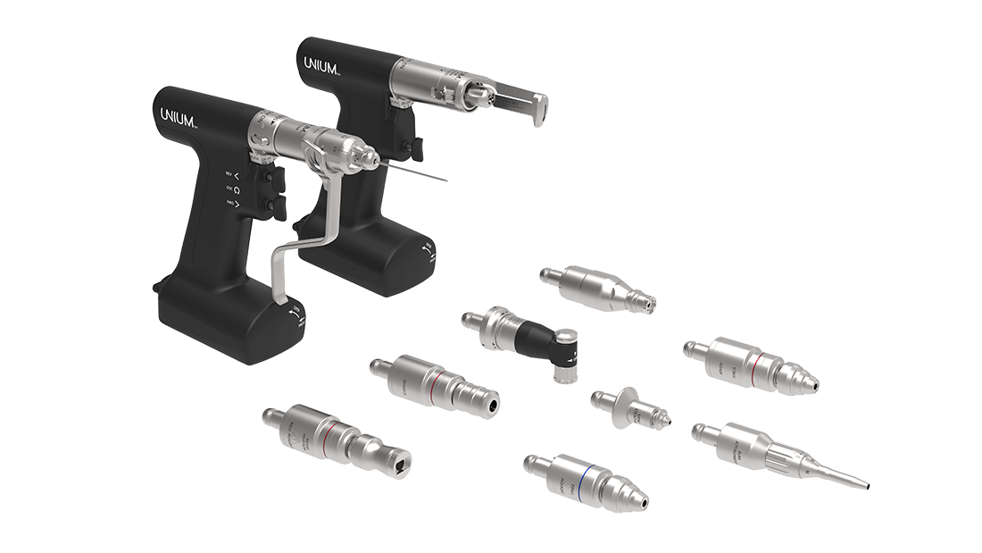 Two UNIUM power tools