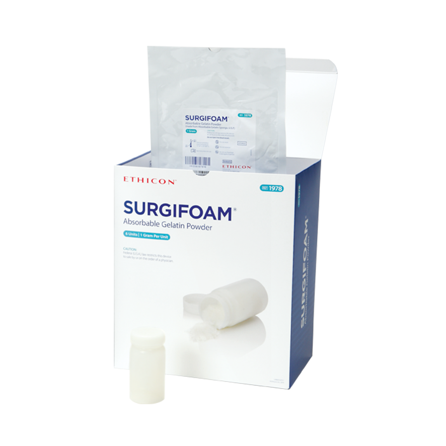 SURGIFOAM Absorbable Gelatin Powder
